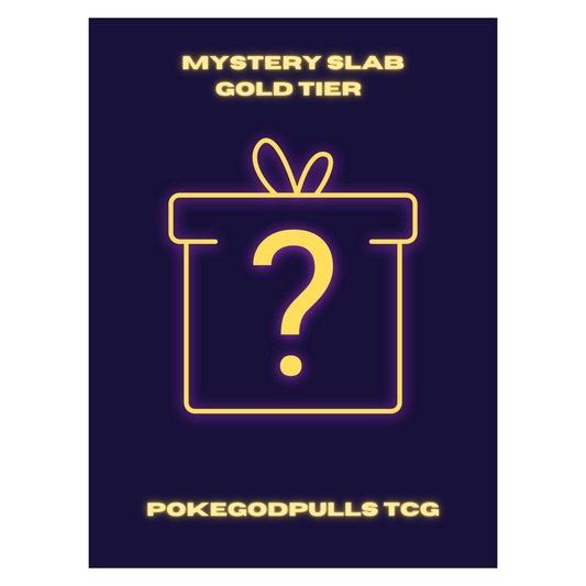 PokeGodPulls Mystery Slab Gold Tier